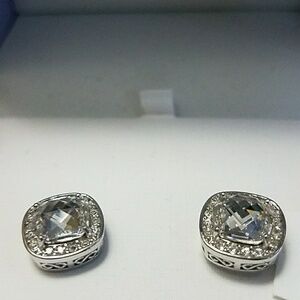 Isabella Boston CZ Studs New Sterling